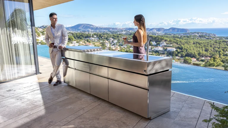 cozinha gourmet no quintal