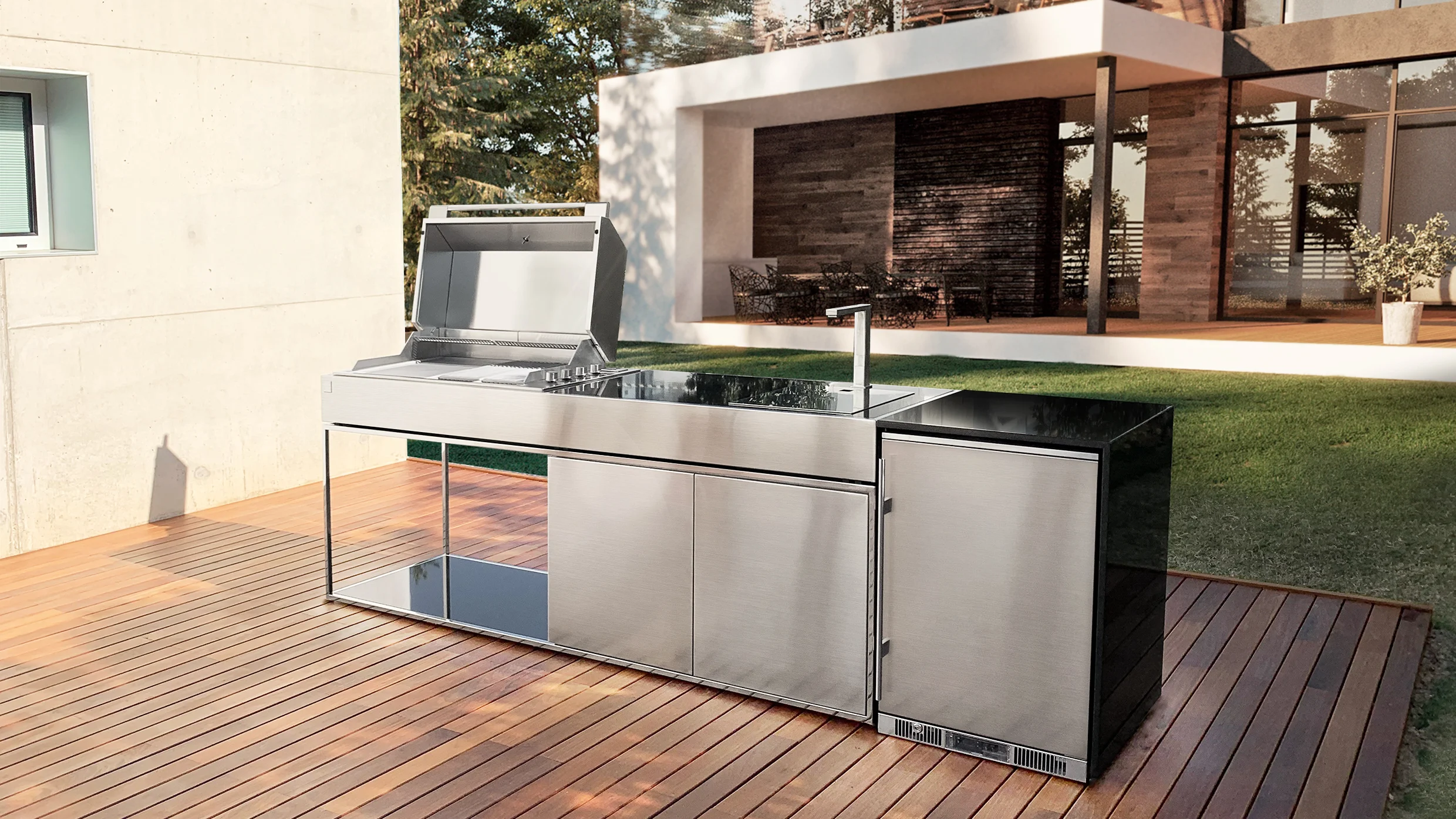 cozinhas areas externas