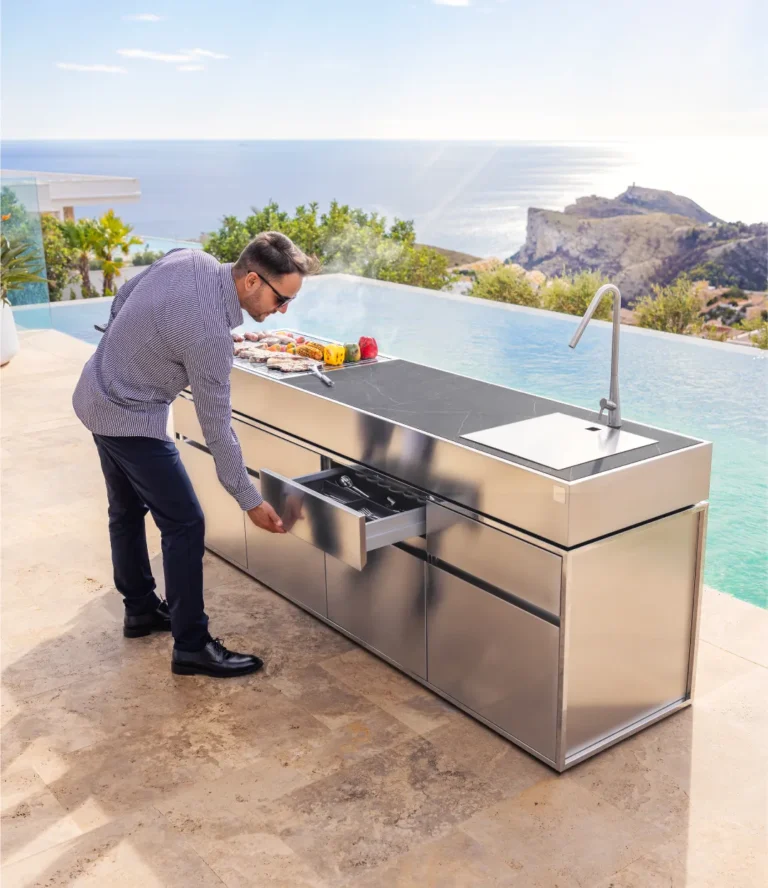 churrasqueira de inox